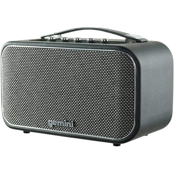 Gemini Bluetooth Speaker, Bass, Treble and Reverb Control, AUX Input, 5 Woofer, 1 Tweeter GTR-300
